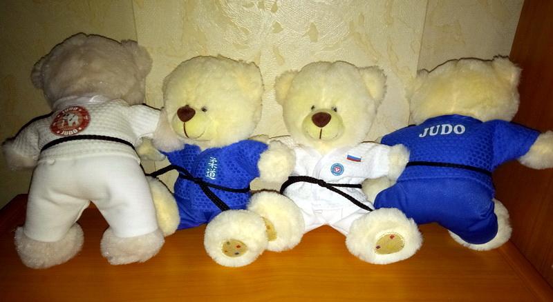 Сувенир Медведь дзюдоист малый арт. МедвД1 купить