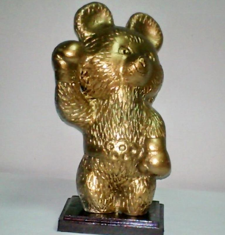 Сувенир Олимпийский мишка - боксёр купить