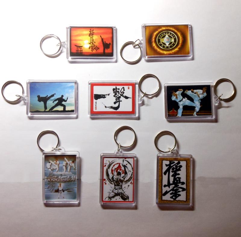 Сувенир Брелки карате прямоугольные купить