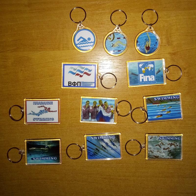 Сувенир Брелки плавание пластиковые купить