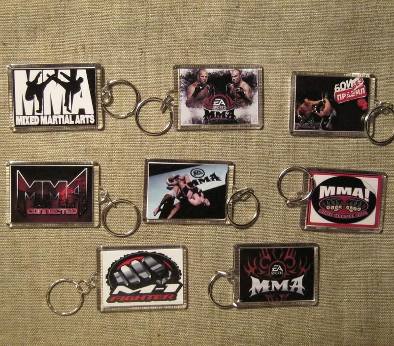 Сувенир Брелки ММА пластиковые купить